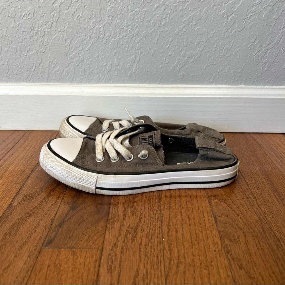 Converse Shoreline Sneakers Slip On Shoes Women’s Size 7 Gray